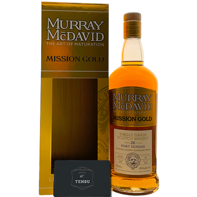 Port Dundas 26Y (1998-2024) Oloroso Sherry Hogshead Finish 49.4 Limited Release - Mission Gold "Murray McDavid"