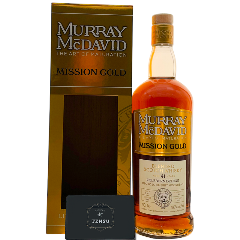 Coleburn Deluxe (1980-2022) Oloroso Sherry Hogshead 48.7 Limited Release - Mission Gold "Murray McDavid"