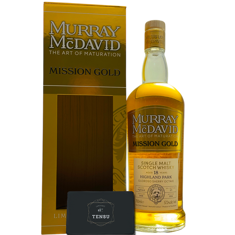 Highland Park 18Y (2006-2024) Oloroso Sherry Octave 57.2 Mission Gold "Murray McDavid"