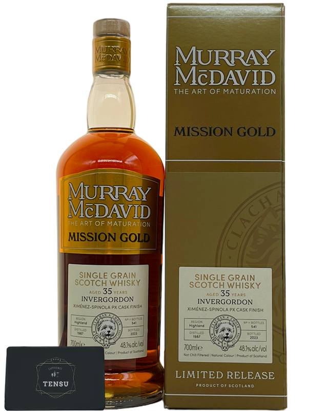 Invergordon 35Y (1987-2023) Ximenez-Spinola PX Sherry Cask 48.1 Mission Gold "Murray McDavid"