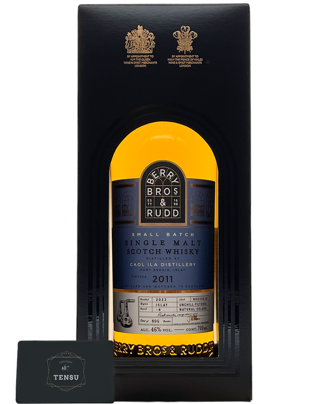 Caol Ila Vintage (2011-2023) Small Batch #4 Hogshead 46.0 "Berry Bros &amp; Rudd"