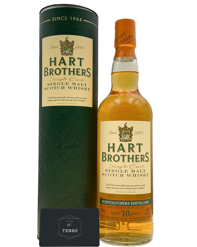 Glentauchers 10Y (2013-2023) First Sherry Butt 46.0 SC "Hart Brothers"