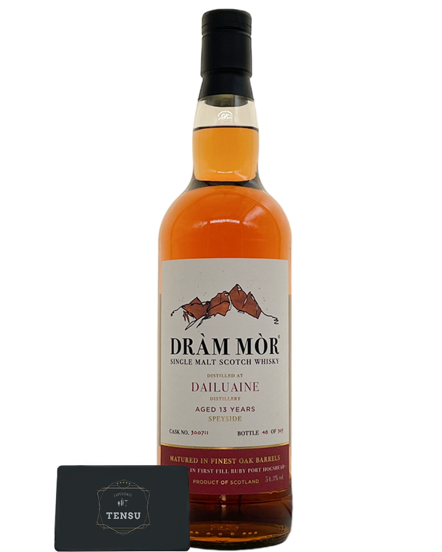 Dailuaine 13Y (2023) 1st Fill Ruby Port Hogshead 54.3 "Dram Mor"