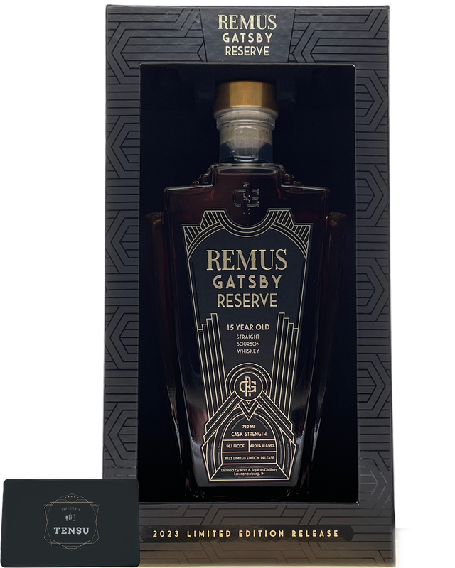 Remus Gatsby Reserve 15 Years Old -Straight Bourbon Whiskey- (2023) Limited Edition Cask Strength 49.05 "OB"