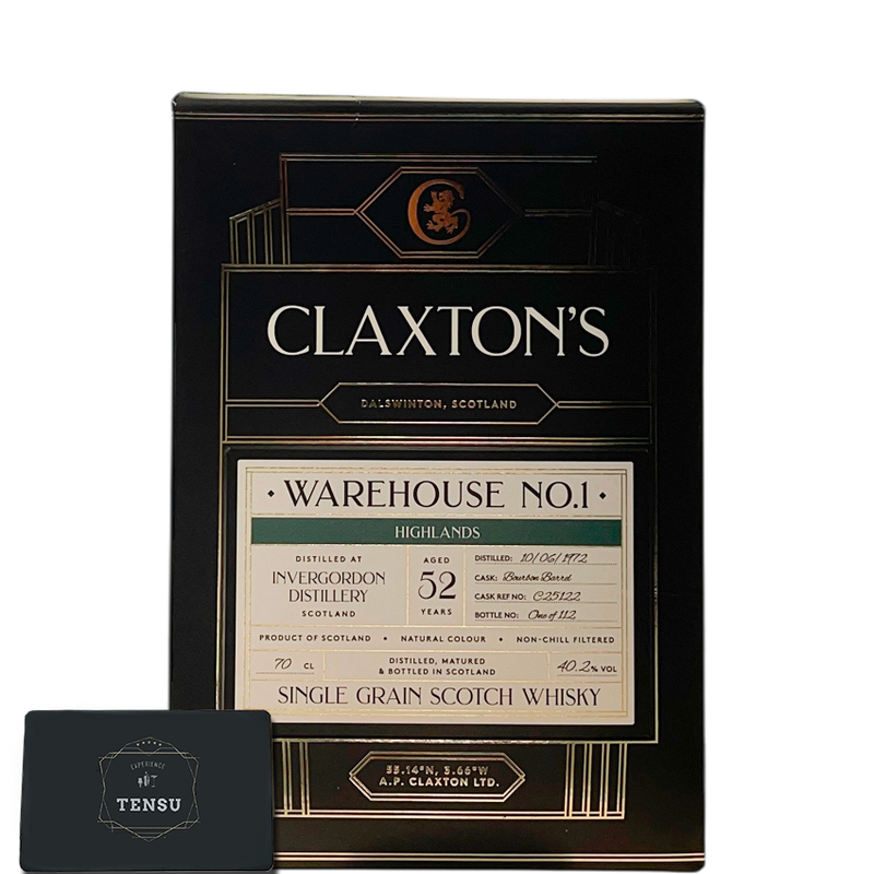 Invergordon 52Y (1972-2025) Bourbon Barrel 40.2 Warehouse N°1 "Claxton's"