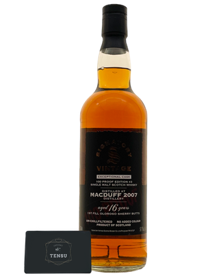 Macduff 16Y 100 Proof #3 (2007-2024) 1st Fill Oloroso Sherry Butts 57.1 Exceptional Cask "Signatory"