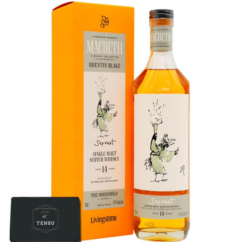 Clynelish 14Y Servant -MACBETH ACT TWO/THE HOUSEHOLD- (2025) 1st Fill Bourbon Barrels 55.1 "Elixir Distillers"
