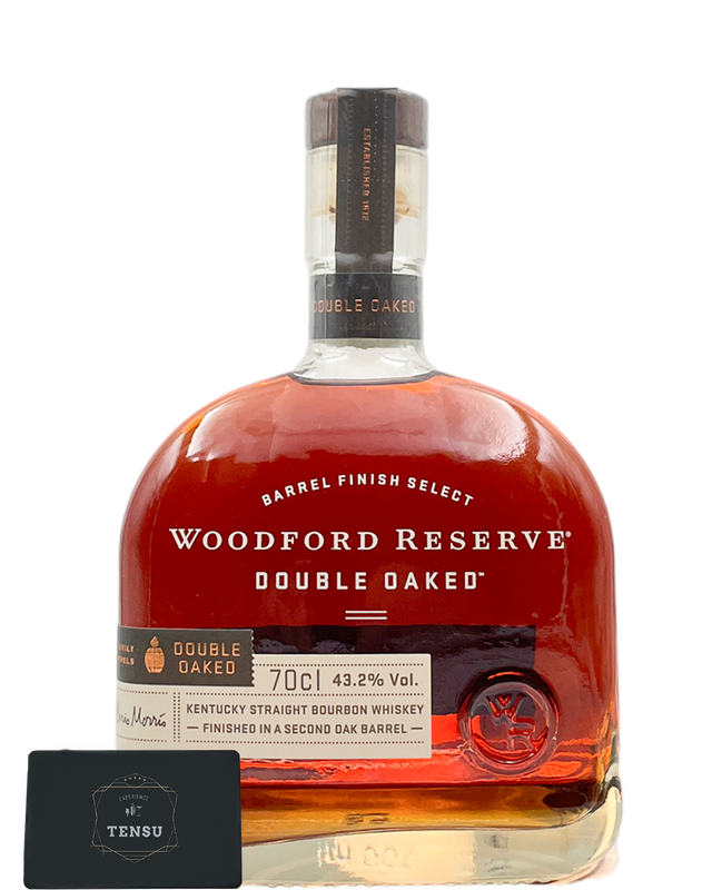 Woodford Reserve Kentucky Straight Bourbon Whiskey -DOUBLE OAKED- 43.2 "OB"