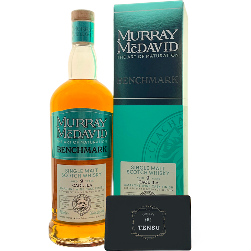 Caol Ila 9Y BeNeLux Exclusive (2014-2023) Amarone Wine Cask Finish 56.4 Benchmark  "Murray McDavid"