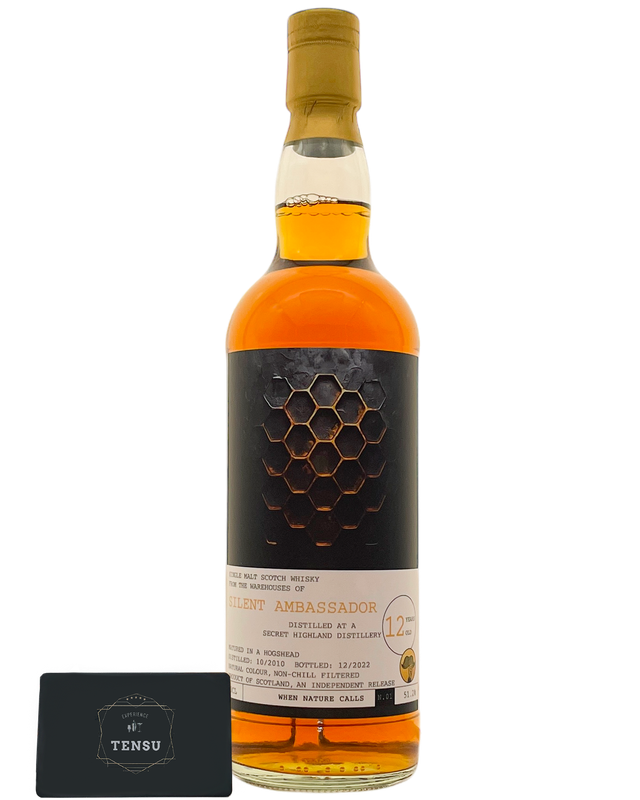 Secret Highland Distillery 12YO (2010-2022) Hogshead 51.2 WNC01 "Silent Ambassador"