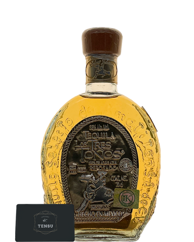 Tequila Los Tres Tonos Reposado 38.0% (0.70 Liter)
