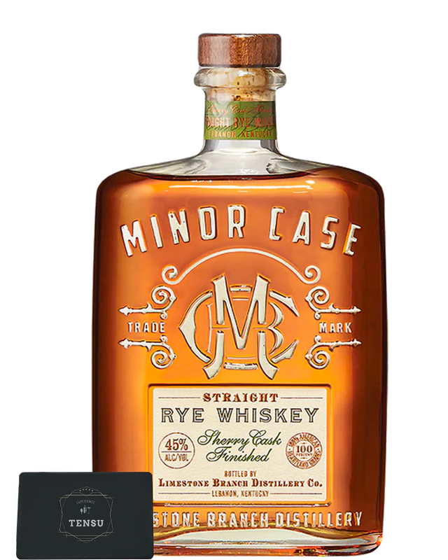 Minor Case -Straight Rye Whiskey- Sherry Cask Finish 45.0 "OB"