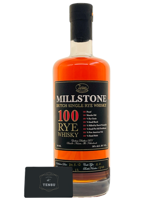 Millstone 100 Rye Whisky -Dutch Single Rye Whisky- (2022) 50.0 "Zuidam"