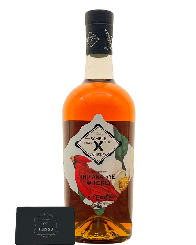 Sample X Indiana Rye Whiskey 6Y (2024) Virgin Oak 54.3 "The Whisky Mercenary"