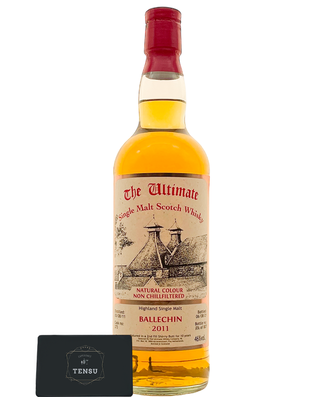 Ballechin 10 Years Old (2011-2021)  2nd Fill Sherry Butt 46.0 "The Ultimate"