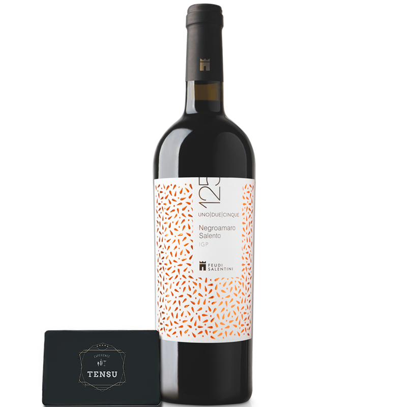 Feudi Salentini 125 Negroamaro Salento (2022) 12.5 IGP Leporano Puglia