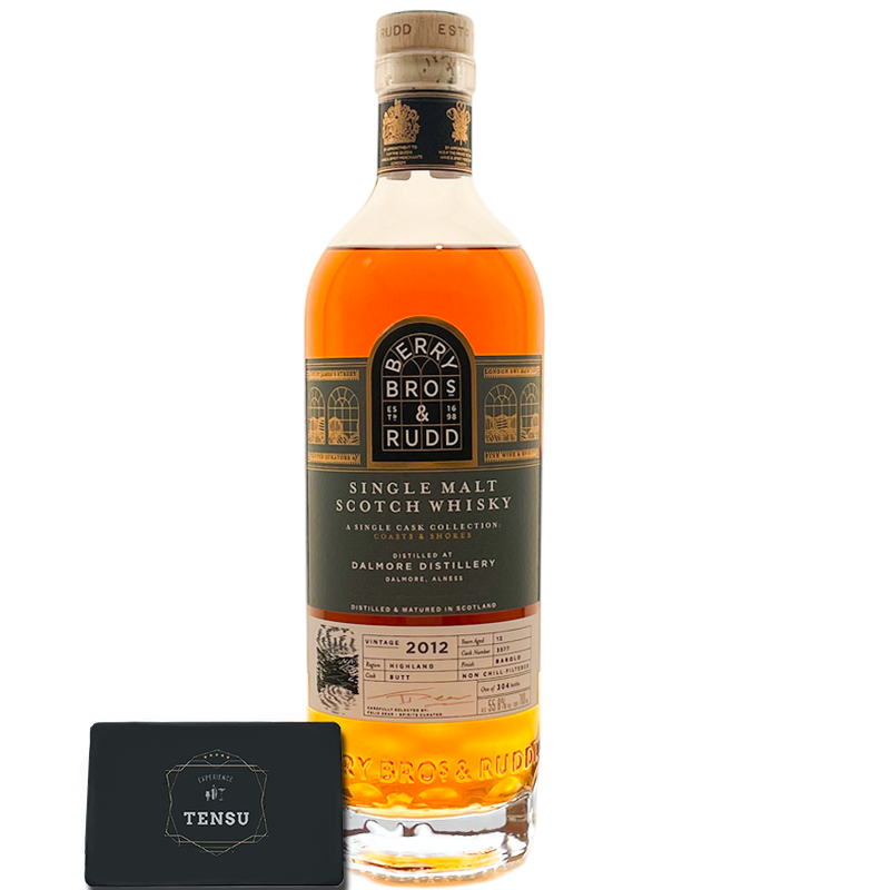 Dalmore 12Y (2012-2024) Matured on a Butt &amp; Barolo Cask Finish #3577 55.8 Coasts &amp; Shores "Berry Bros &amp; Rudd"