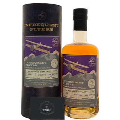 Inchgower 17Y (2007-2024) Marsala Hoghead Finish 54.2 B17 IFFN°157 "Alistair Walker Whisky Company"