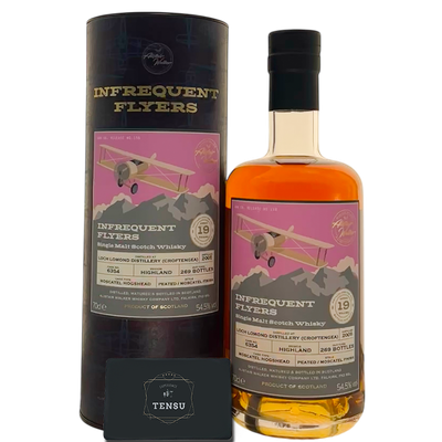 Croftengea / Loch Lomond 19Y (2005-2024) Peated Moscatel Hogshead 54.5 B17 IFFN°156 "Alistair Walker Whisky Company"