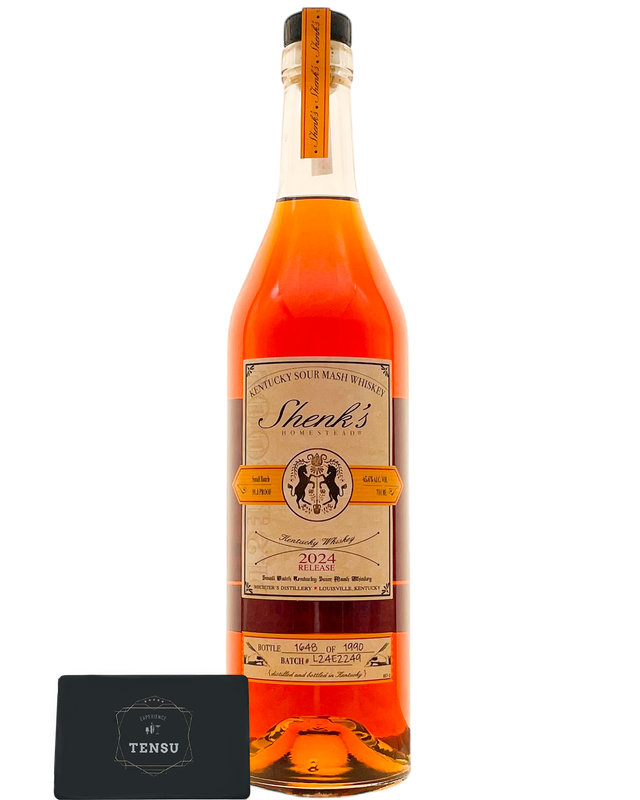 Shenk's Homestead Kentucky Sour Mash Whiskey Batch L24E2249 (2024) Small Batch 45.6 "OB"