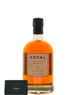 Koval Rye (Single Barrel Rye Whiskey) Maple Syrup Cask Finish 50.0 "OB"
