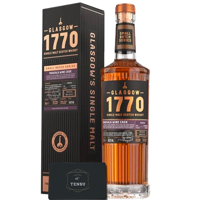 Glasgow Distillery 1770 7Y CS Peated SM Batch No.1 (2017-2024) Marsala Wine Cask  60.2 SBS "OB"