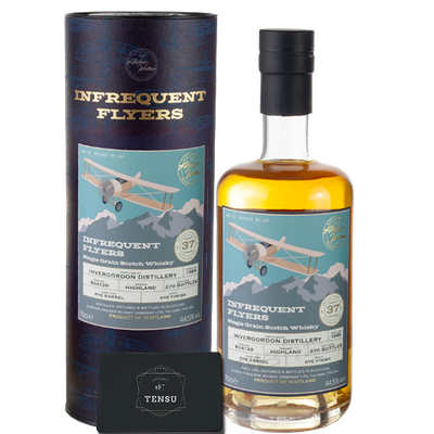 Invergordon 37Y (1988-2025) Rye Barrel 44.5 N°163 "Infrequent Flyers" AWWC