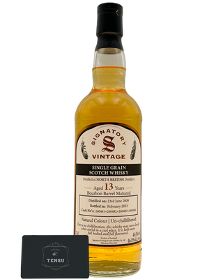 North British 13Y (2009-2023) Bourbon Barrel 46.0 "Signatory"