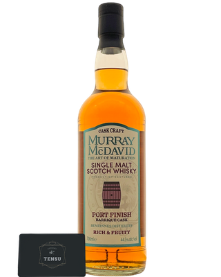 Benrinnes NAS Rich &amp; Fruity (2023) Cask Craft Port Finish 44.5 #PORT-02 "Murray McDavid"