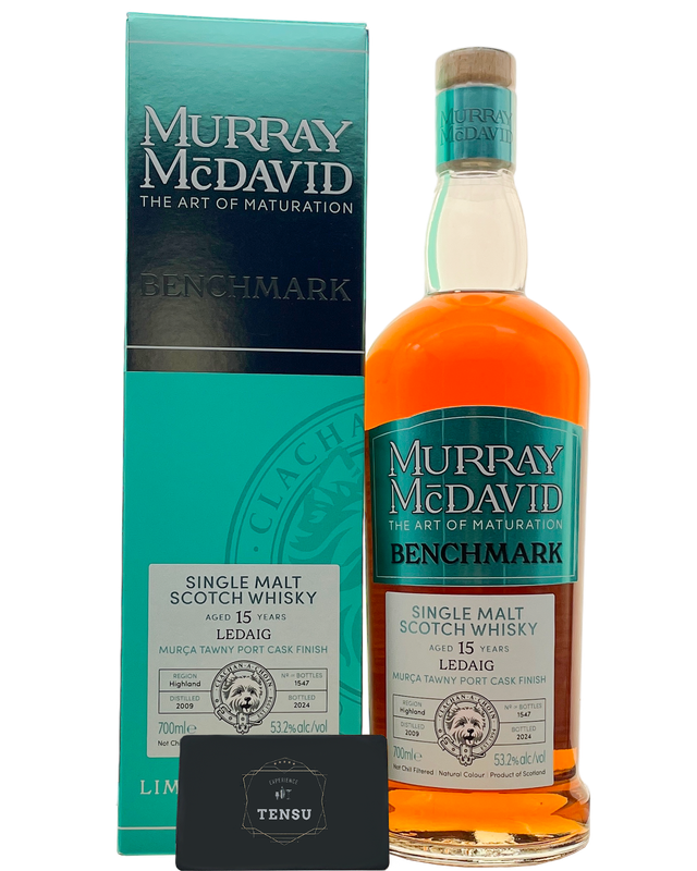 Ledaig 15Y (2009-2024) Murca Tawny Port Finish 53.2 Benchmark "Murray McDavid"