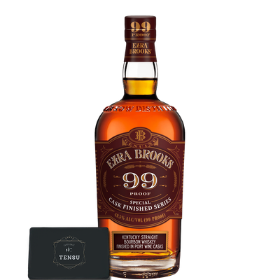 Ezra Brooks - Kentucky Straight Bourbon Whiskey - Port Wine Cask Finish 49.5 Cask Finished Series "OB"