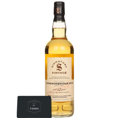 Cameronbridge 12Y (2012-2025) 1st Fill Bourbon Barrels 57.1 100 Proof #1 "Signatory"