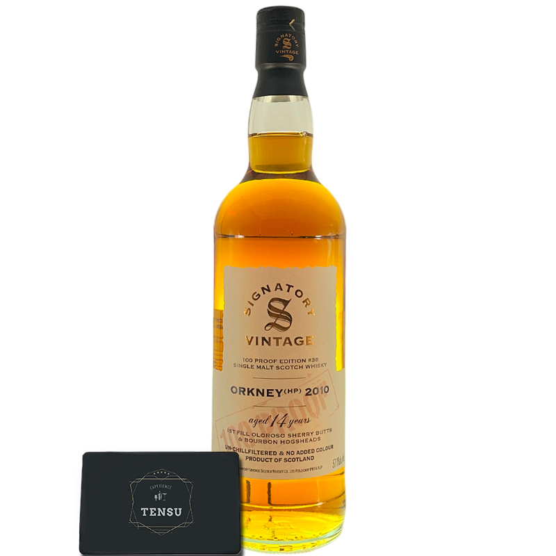 Orkney (HP) 14Y 100 PROOF Edition #38 (2010-2025) 1st Fill Oloroso &amp; Bourbon Hogsheads 57.1 "Signatory"