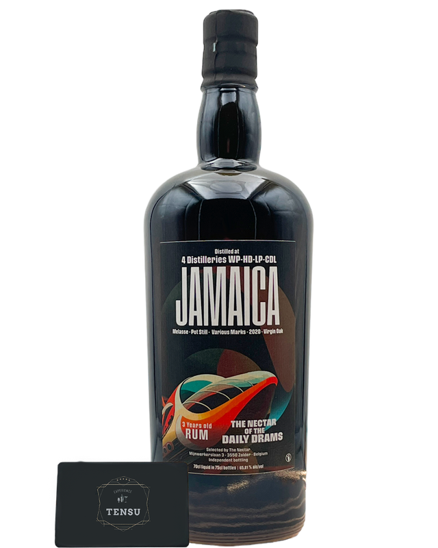 Jamaica 4 Distilleries WP-HD-LP-CDL (2020-2023) Virgin Oak 65.81 Daily Drams "The Nectar"
