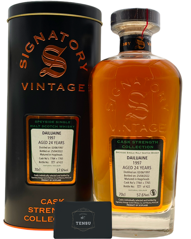 Dailuaine 24Y (1997-2022) Hogsheads 57.6 CSC "Signatory"