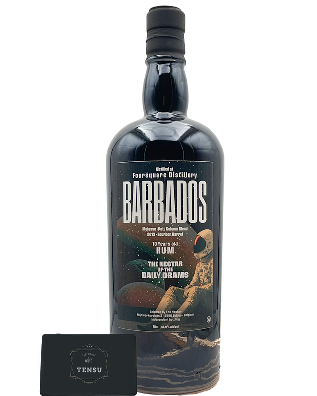 Barbados Foursquare 10Y (2013-2023) Bourbon Barrel 64.9 Daily Drams "The Nectar"