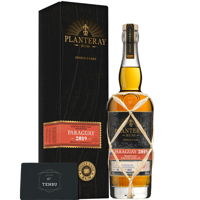 Planteray Paraguay (2019-2024) 3Y Bourbon, 1Y Cognac &amp; 1Y Kyro Whisky Cask 44.5 "MF"