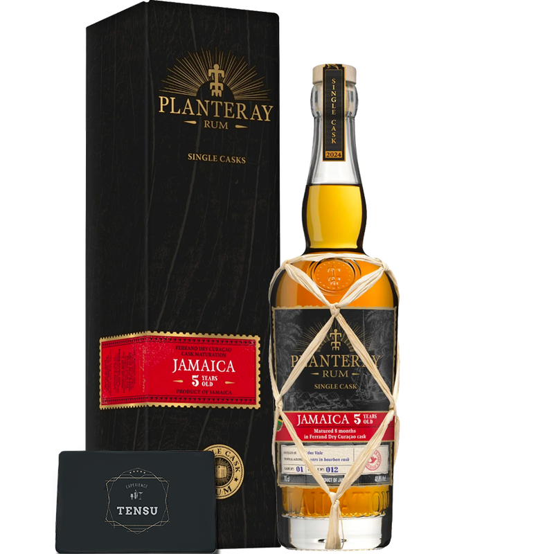 Planteray Jamaica 5Y (2024) 5Y Bourbon &amp; 8 Months Ferrand Dry Curaçao Cask 46.9 "MF"