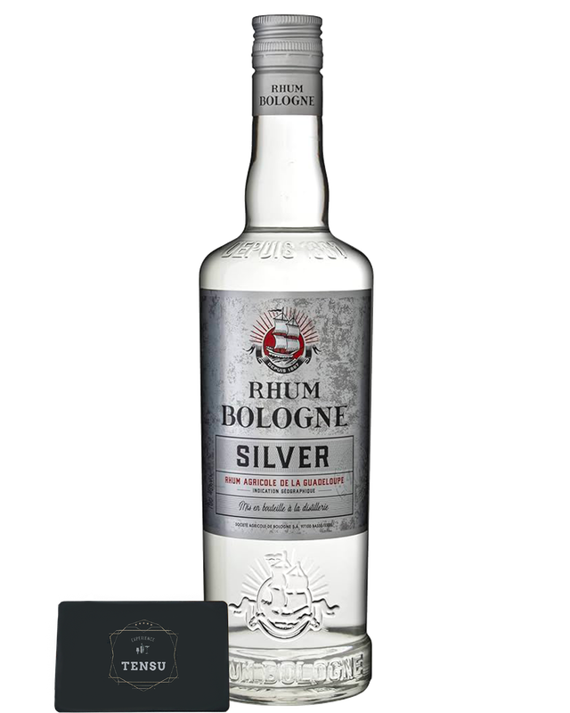Rhum Bologne Silver -Rhum Agricole de la Guadeloupe- 40.0 "OB"