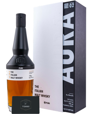 Puni Aura -The Italian Malt Whisky- Limited Edition No.2 Ex-Marsala 63.5 Cask Strength "OB"