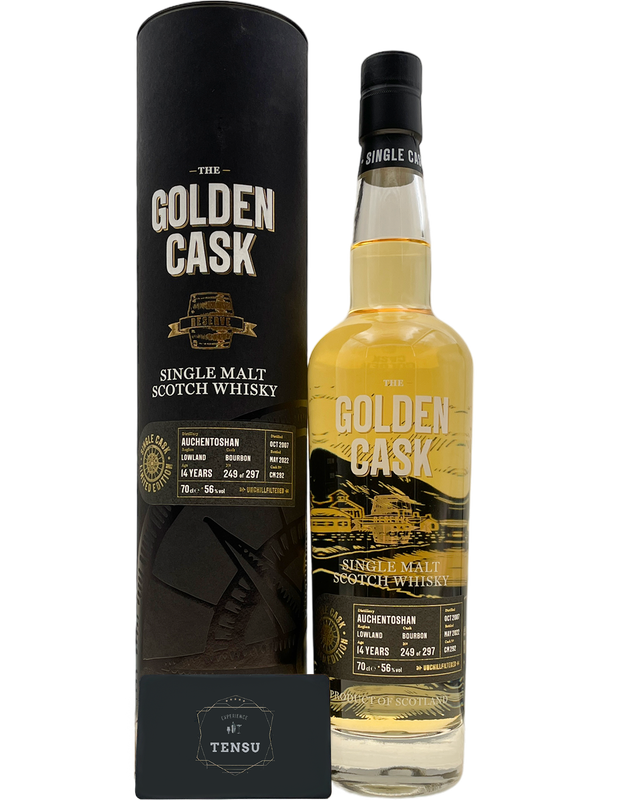 Auchentoshan 14Y (2007-2022) Bourbon Cask 56.0 "Golden Cask"