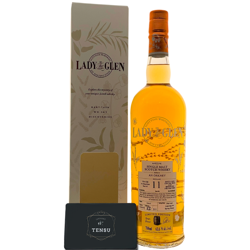 An Orkney 11Y (2013-2025) 1st Fill Ex-Bourbon Barrel 63.6 "Lady of the Glen"