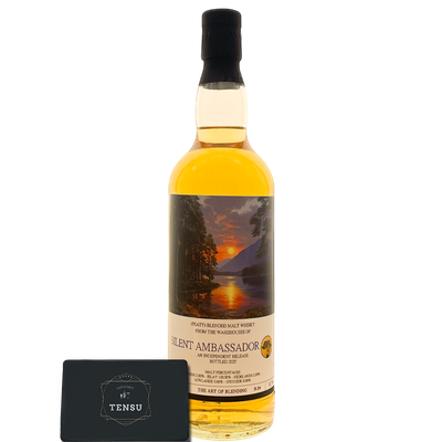 Peaty Blended Malt Whisky (2025) Ex-Bourbon &amp; Sherry Cask 50.7 AOB04 "Silent Ambassador"