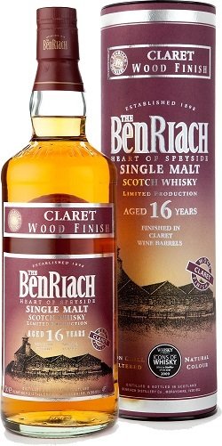 BenRiach 16 Years Old Claret Finish