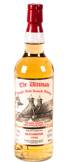Auchroisk 24 Years Old (1990-2015) Refill Butt 46.0 &quot;The Ultimate&quot; [SAMPLE 2CL]
