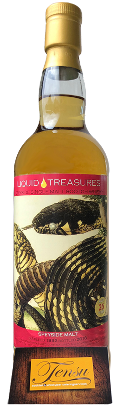 Speyside Malt 26 Years Old (1992-2018) 51.6 "Liquid Treasures"