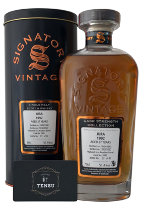 Jura 27Y (1992-2020) Bourbon Barrel 51.4 CSC "Signatory"