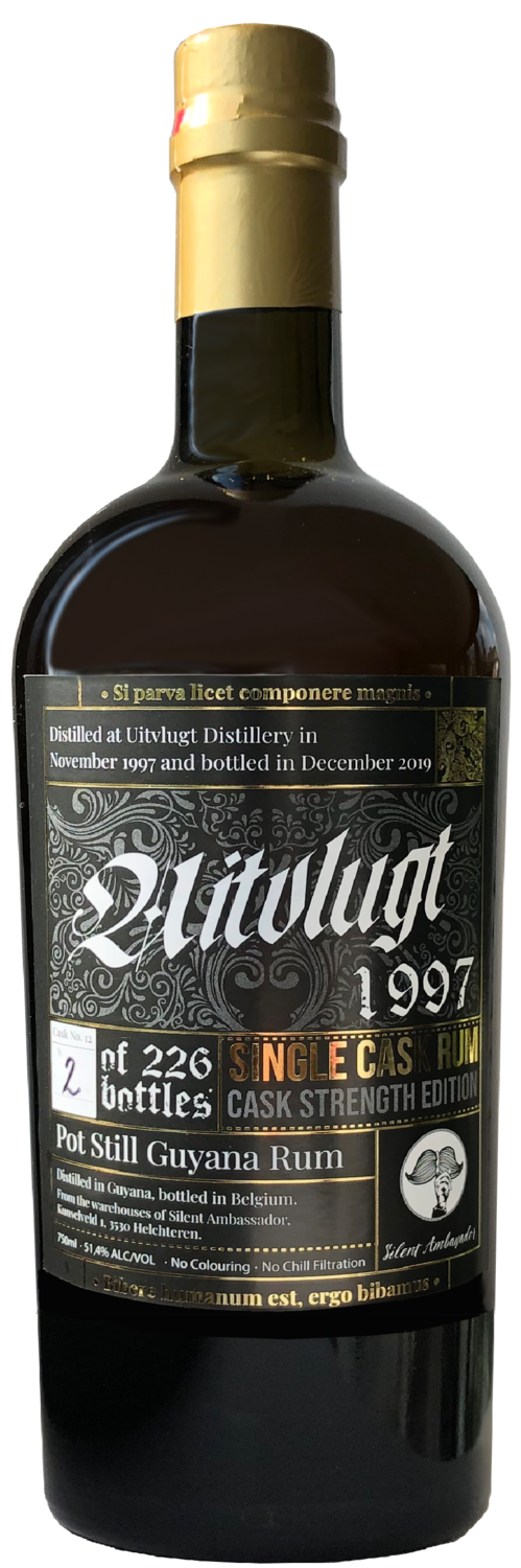 Uitvlugt 22 YO (1997-2019) Cask Strength 51.4 "Silent Ambassador"
