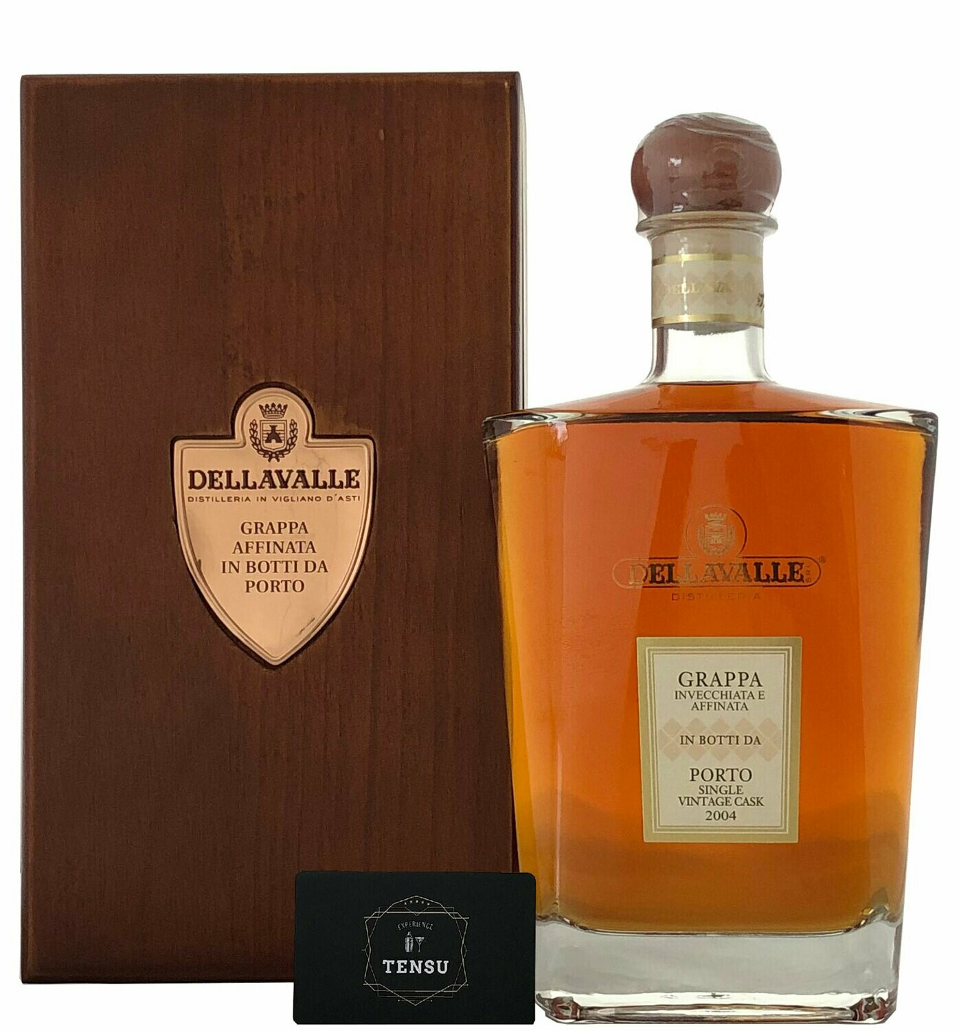 Dellavalle Grappa Invecchiata E Affinata Porto (Single Vintage Cask 2004) 42.0 "OB"