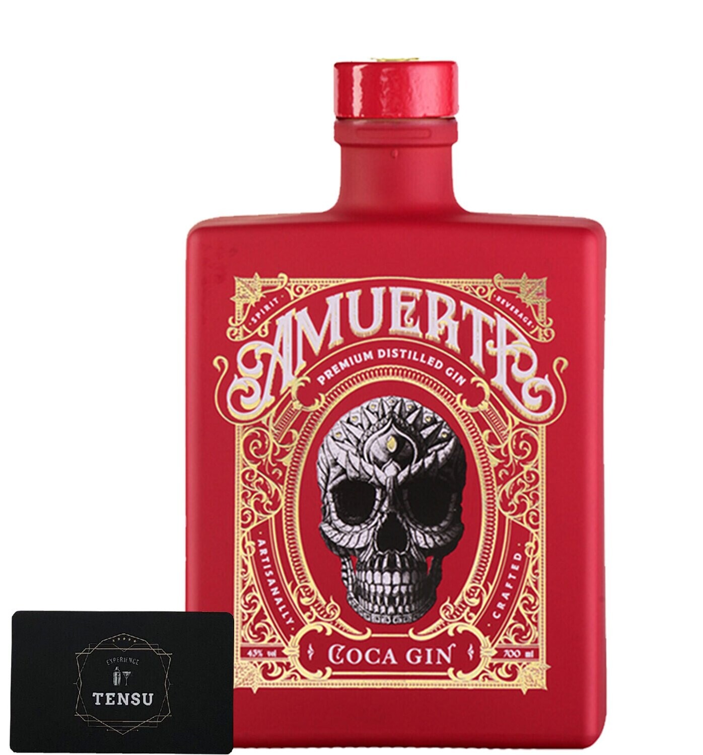 Amuerte Red - Coca Leaf Gin (Pineberry) 43.0